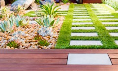 Jardín hecho con IPE